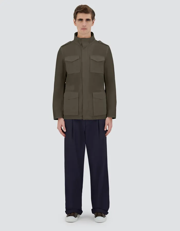 Herno TIGRI FIELD JACKET Light Military Men Field Jacket