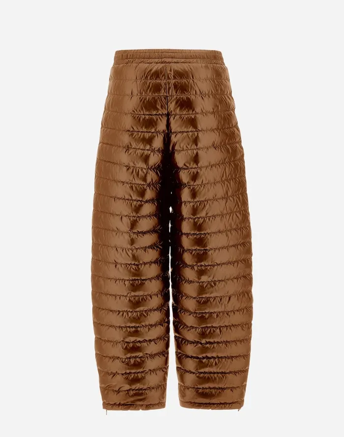 Herno TROUSERS IN NYLONULTRALIGHT Camel Women Trousers