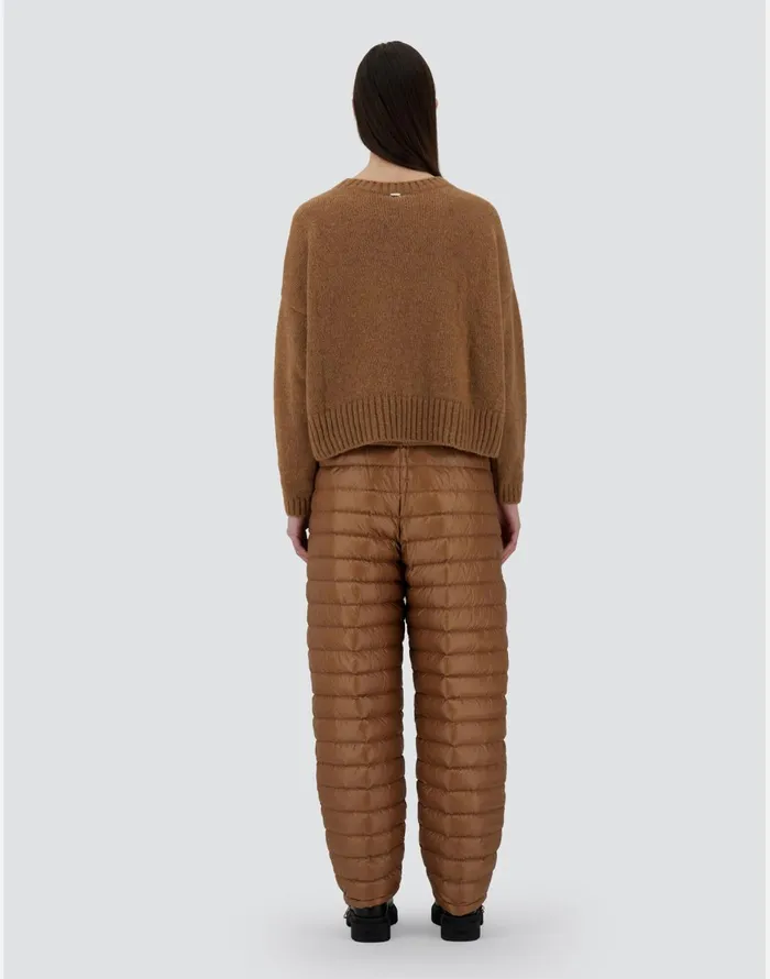 Herno TROUSERS IN NYLONULTRALIGHT Camel Women Trousers