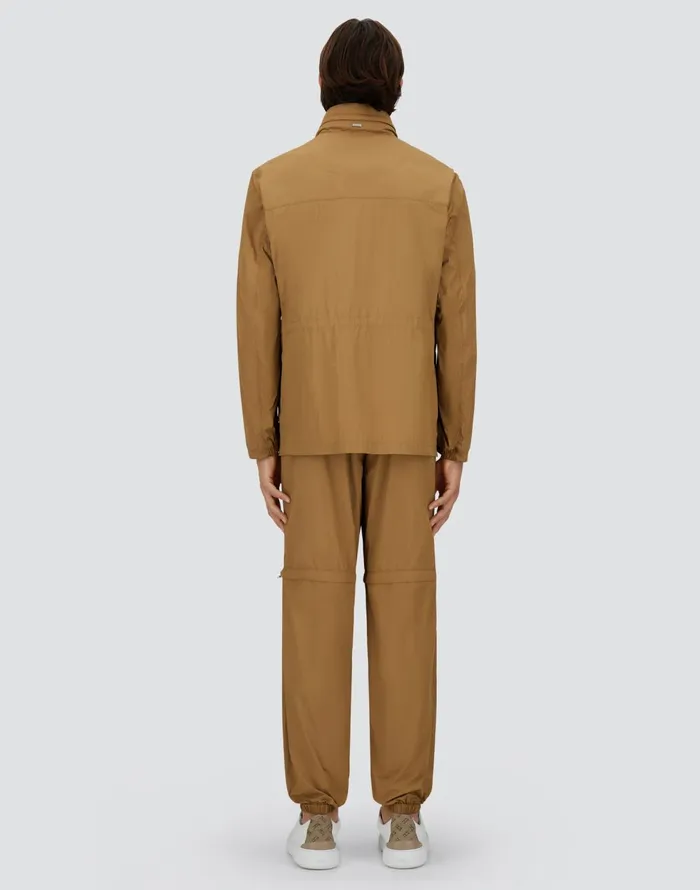 Herno ULTRALIGHT CREASE FIELD JACKET Camel Men Field Jacket