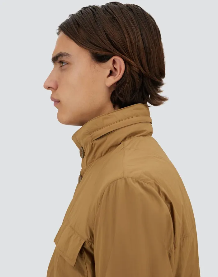 Herno ULTRALIGHT CREASE FIELD JACKET Camel Men Field Jacket
