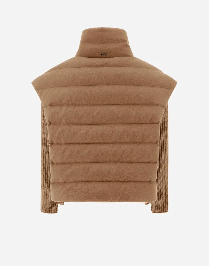 Herno VEST IN WEIGHTY REAL CAMEL Camel Women Vests