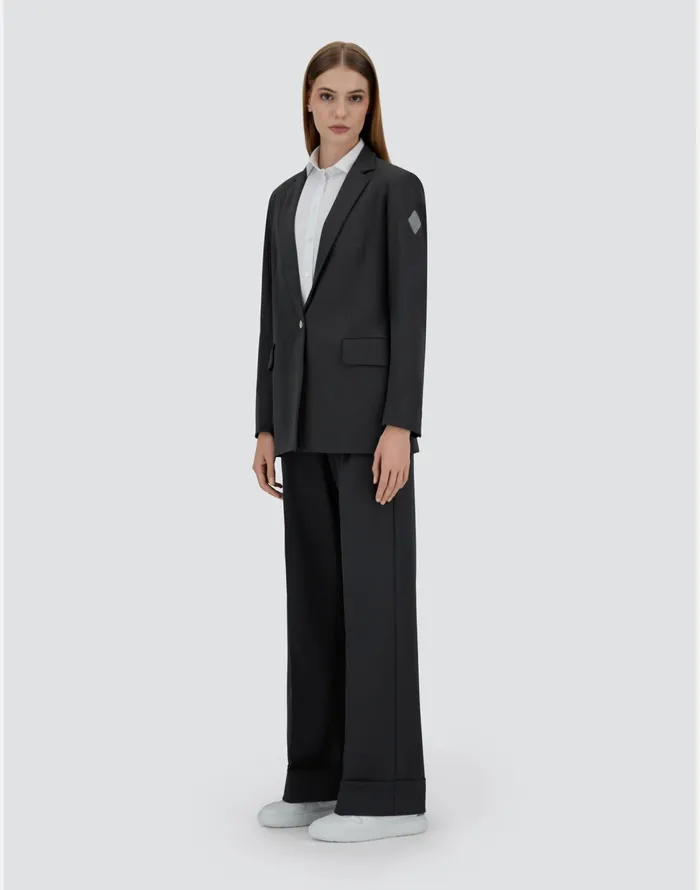 Herno WOMEN039S EASY SUIT STRETCH BLAZER Camel Women Blazers