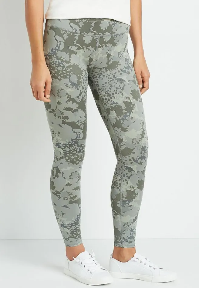 High Rise Mix Full Length Luxe Legging Women Maurices Bottoms