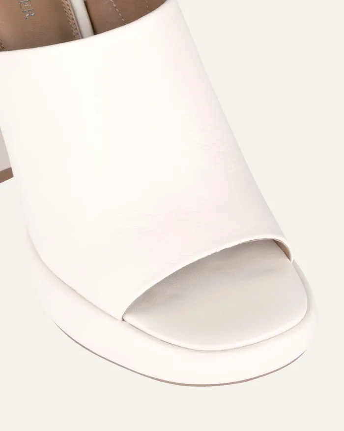 HIGH SANDALS jomercer Women Cosmo high heel sandals off white leather