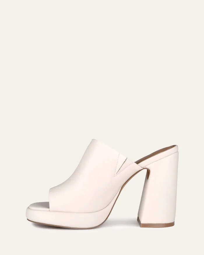 HIGH SANDALS jomercer Women Cosmo high heel sandals off white leather
