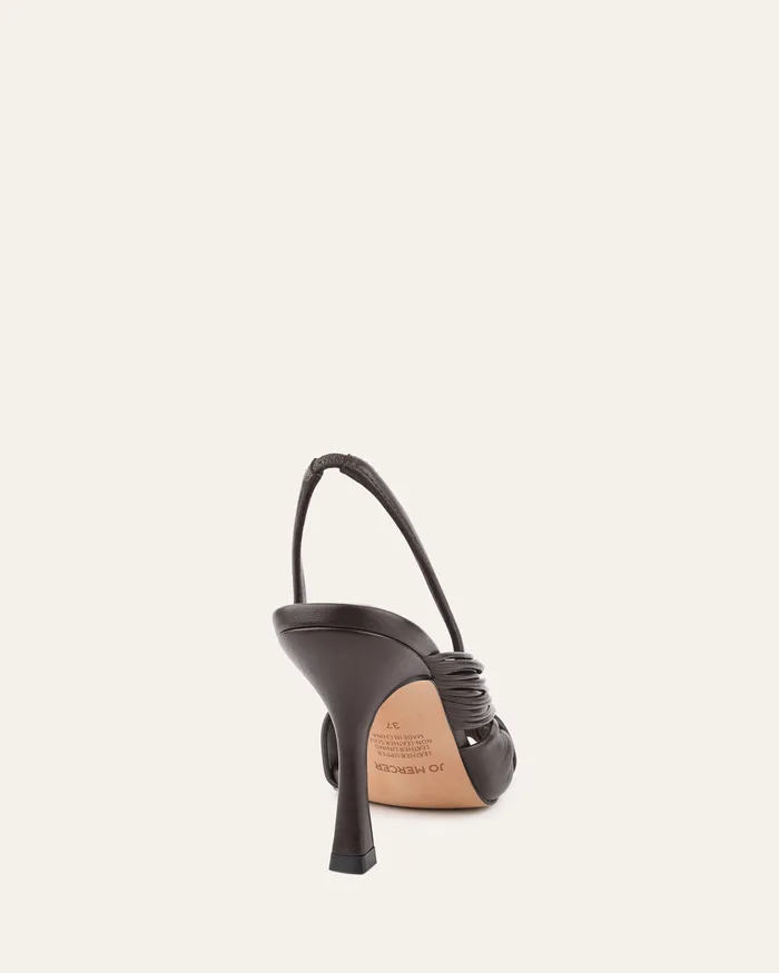 HIGH SANDALS Lucky high heel sandals cacao leather 8211 jomercer Women HIGH SANDALS Lucky high heel sandals cacao leather 8211 jomercer Women