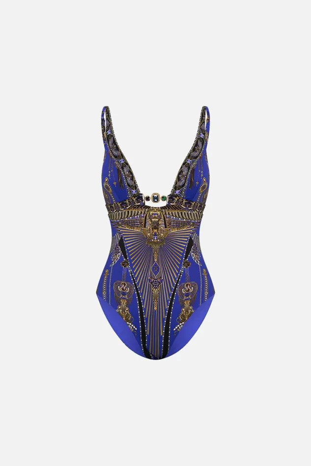 HIGH TRI ONE PIECE WITH FRONT TRIM MY FAIR PHARAOH My Fair Pharaoh Womens Camilla One Pieces