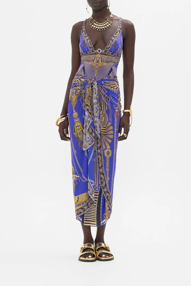 HIGH TRI ONE PIECE WITH FRONT TRIM MY FAIR PHARAOH My Fair Pharaoh Womens Camilla One Pieces