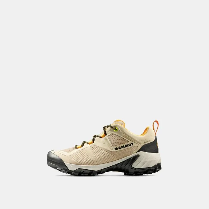 Hiking Shoes Women Mammut Sapuen Low GTX Savannahlight Tangerine