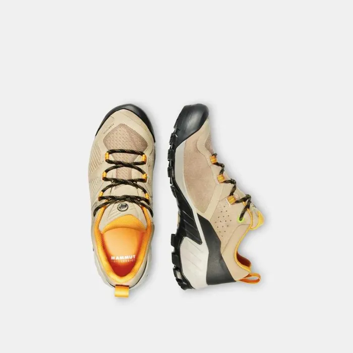 Hiking Shoes Women Mammut Sapuen Low GTX Savannahlight Tangerine