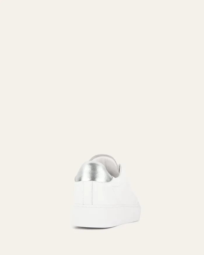 Horizon sneakers white silver leather Metallic jomercer Women