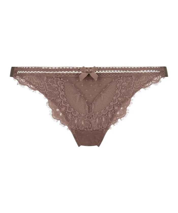 Hunkemller Bessie Highcut Thong 8211 Brown Brown 8211 Women Hunkemller Bessie Highcut Thong 8211 Brown Brown 8211 Women