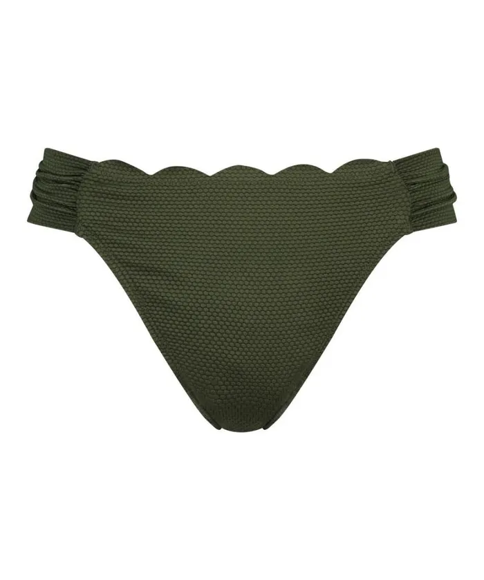 Hunkemller Bikini Bottoms Scallop 8211 Green Green 8211 Women Hunkemller Bikini Bottoms Scallop 8211 Green Green 8211 Women