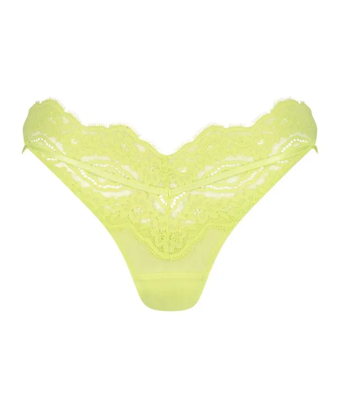 Hunkemller Blaise High Leg Thong 8211 Green Green 8211 Women