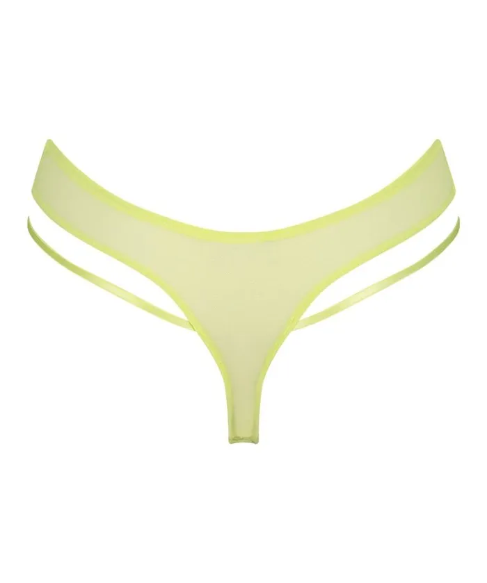 Hunkemller Blaise High Leg Thong 8211 Green Green 8211 Women