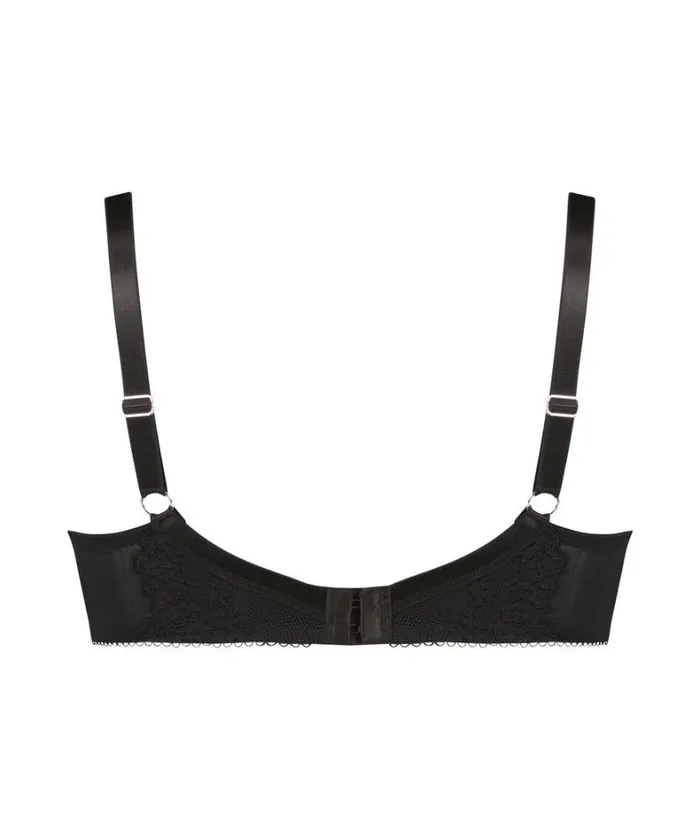 Hunkemller Daisy NonPadded Underwired Bra 8211 Black Black 8211 Women