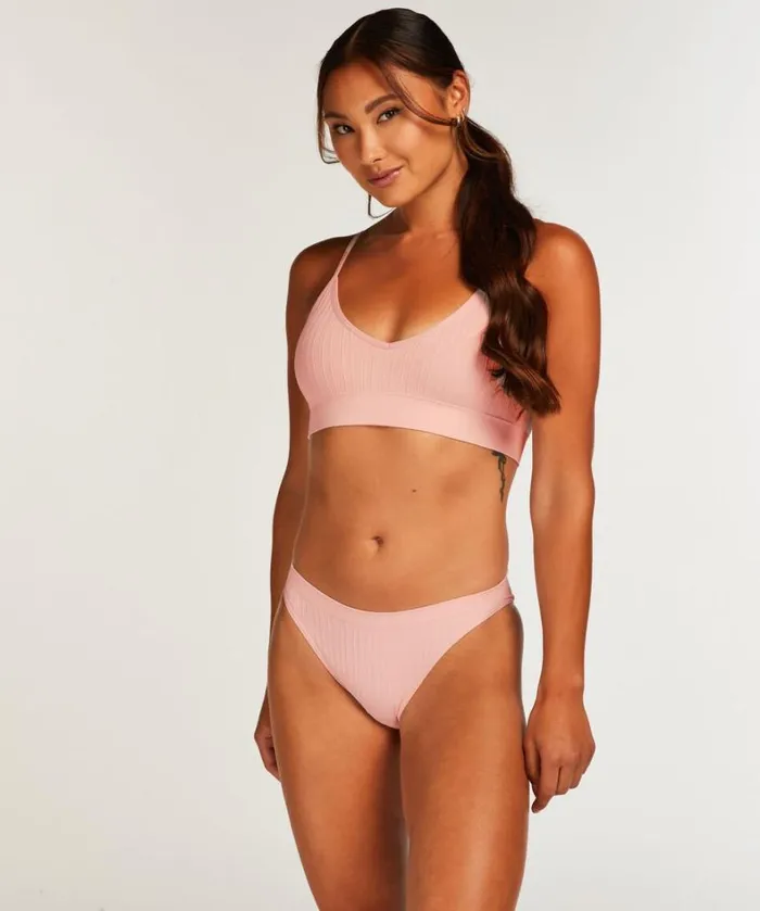 Hunkemller Dianne High Leg Brazilian 8211 Pink Pink 8211 Women