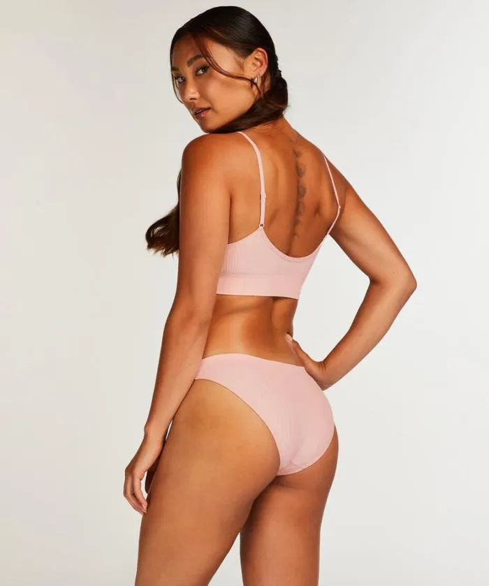 Hunkemller Dianne High Leg Brazilian 8211 Pink Pink 8211 Women