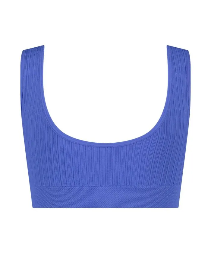 Hunkemller Dianne Scoop Bralette 8211 Blue Blue 8211 Women Hunkemller Dianne Scoop Bralette 8211 Blue Blue 8211 Women