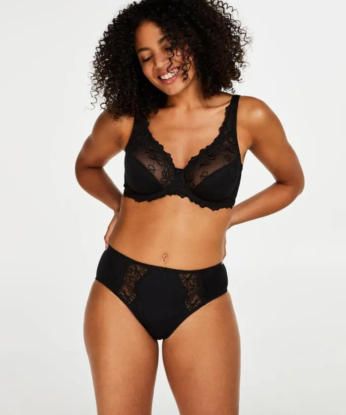Hunkemller Diva High Knickers 8211 Black Black 8211 Women Hunkemller Diva High Knickers 8211 Black Black 8211 Women