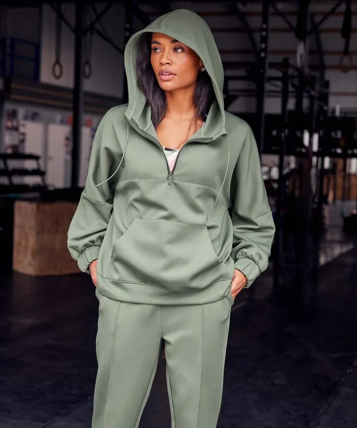 Hunkemller HKMX Hoodie 8211 Green Green 8211 Women Hunkemller HKMX Hoodie 8211 Green Green 8211 Women