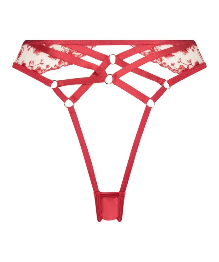 Hunkemller Indulgence High Leg Brazilian 8211 Red Red 8211 Women Hunkemller Indulgence High Leg Brazilian 8211 Red Red 8211 Women