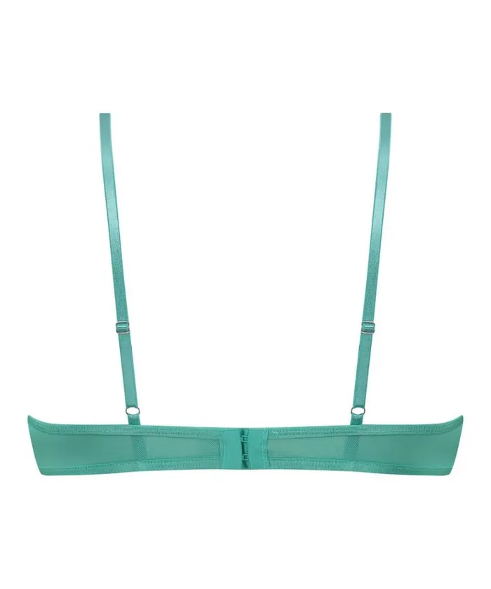 Hunkemller Isabelle NonPadded Underwired Bra 8211 Green Green 8211 Women