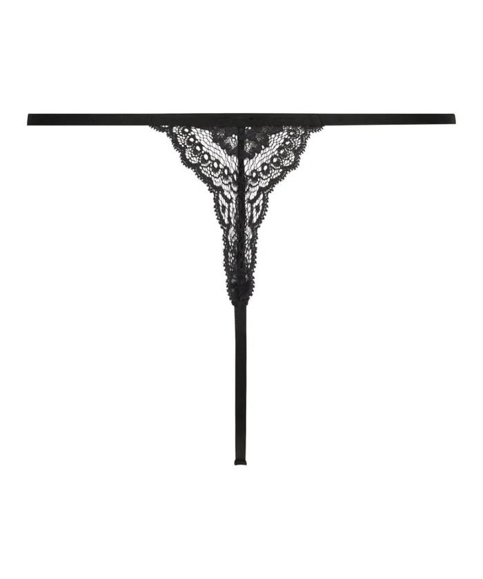 Hunkemller Kaiden High Leg Thong 8211 Black Black 8211 Women Hunkemller Kaiden High Leg Thong 8211 Black Black 8211 Women