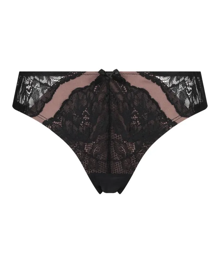 Hunkemller Kimberley High Leg Brazilian 8211 Black Black 8211 Women Hunkemller Kimberley High Leg Brazilian 8211 Black Black 8211 Women