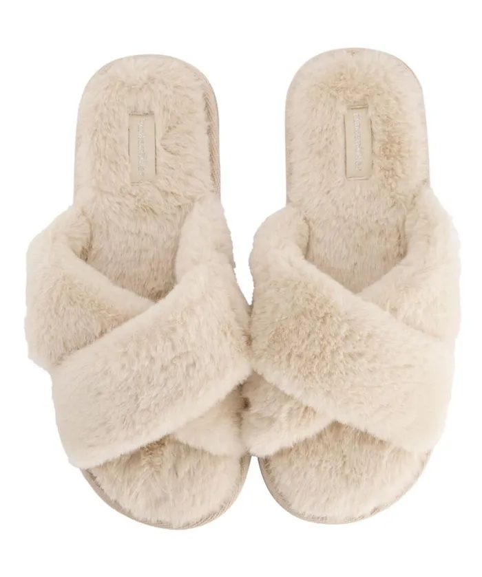 Hunkemller Lia Slippers 8211 Beige Beige 8211 Women Hunkemller Lia Slippers 8211 Beige Beige 8211 Women