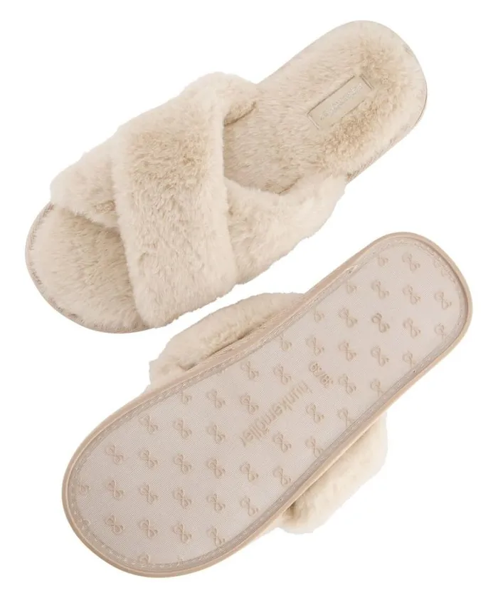 Hunkemller Lia Slippers 8211 Beige Beige 8211 Women Hunkemller Lia Slippers 8211 Beige Beige 8211 Women