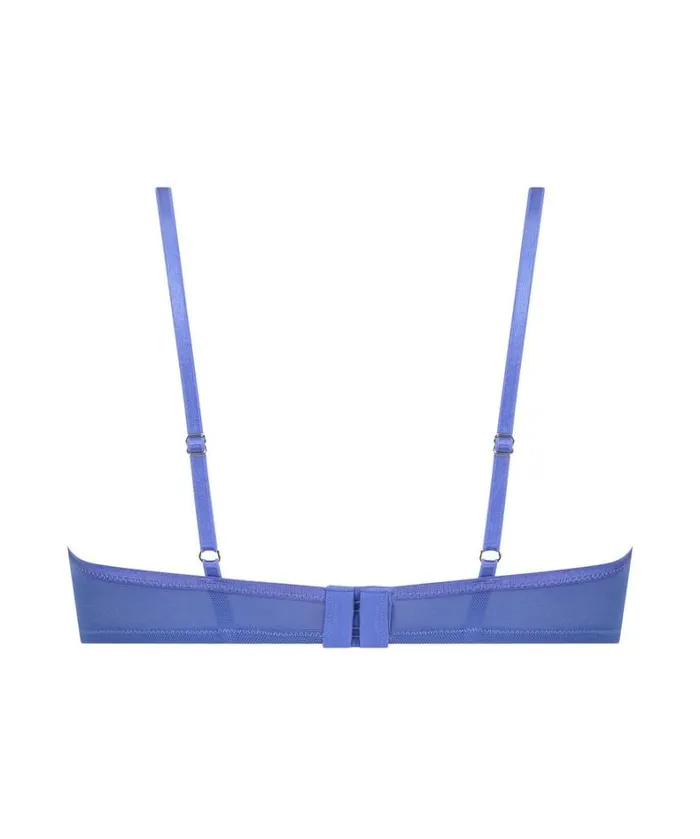 Hunkemller Lidia NonPadded Underwired Bra 8211 Blue Blue 8211 Women Hunkemller Lidia NonPadded Underwired Bra 8211 Blue Blue 8211 Women