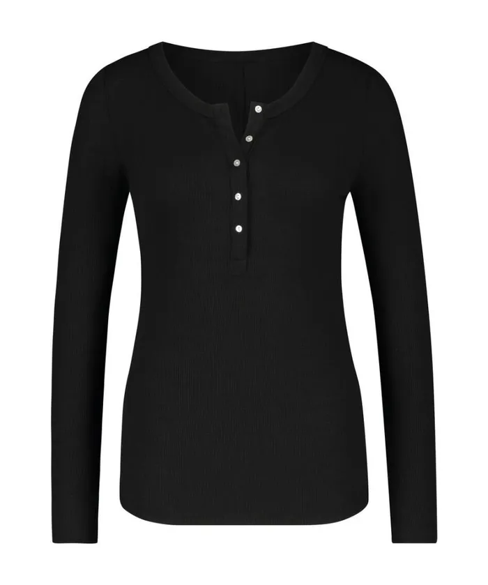 Hunkemller LongSleeved Pyjama Top 8211 Black Black 8211 Women