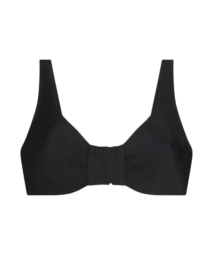 Hunkemller Luxe NonPadded Underwired Bikini Top 8211 Black Black 8211 Women Hunkemller Luxe NonPadded Underwired Bikini Top 8211 Black Black 8211 Women