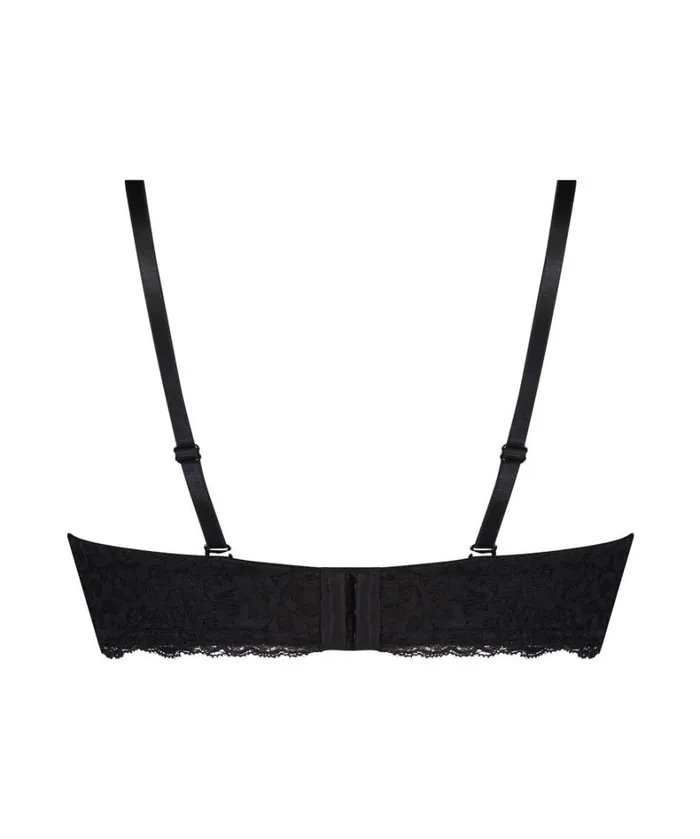 Hunkemller Marine Padded Underwired Bra 8211 Black Black 8211 Women Hunkemller Marine Padded Underwired Bra 8211 Black Black 8211 Women