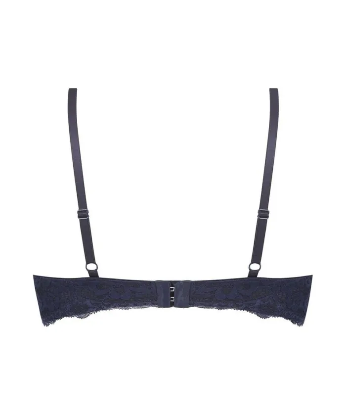 Hunkemller Marine Padded Underwired Bra 8211 Blue Blue 8211 Women Hunkemller Marine Padded Underwired Bra 8211 Blue Blue 8211 Women