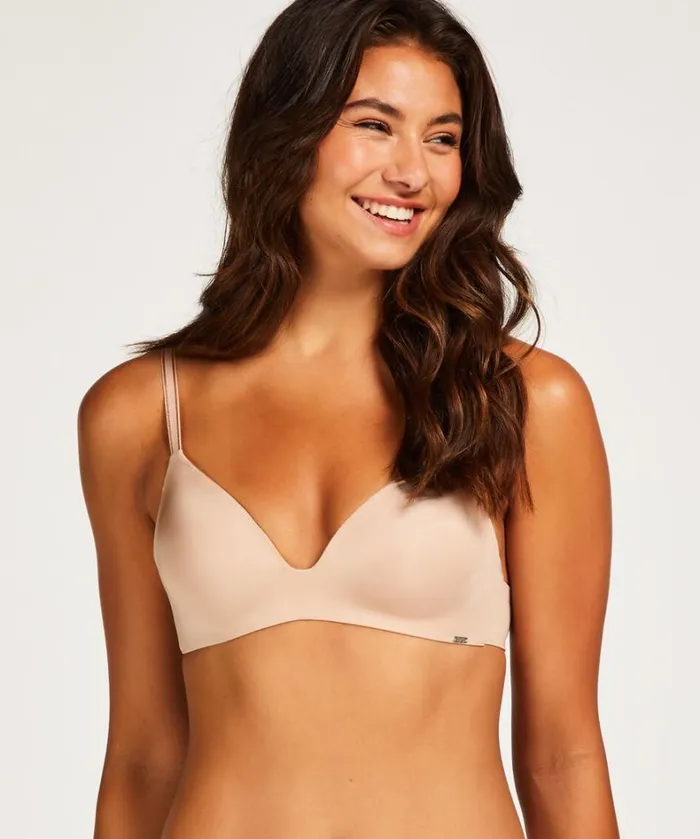 Hunkemller Mona Padded Nonunderwired Bra 8211 Beige Beige 8211 Women