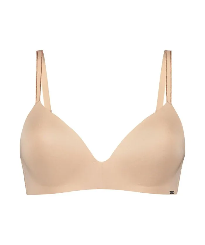 Hunkemller Mona Padded Nonunderwired Bra 8211 Beige Beige 8211 Women Hunkemller Mona Padded Nonunderwired Bra 8211 Beige Beige 8211 Women