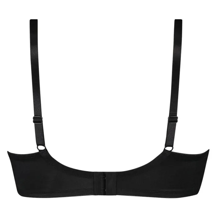 Hunkemller Nina NonPadded Underwired Minimizer Bra 8211 Black Black 8211 Women Hunkemller Nina NonPadded Underwired Minimizer Bra 8211 Black Black 8211 Women