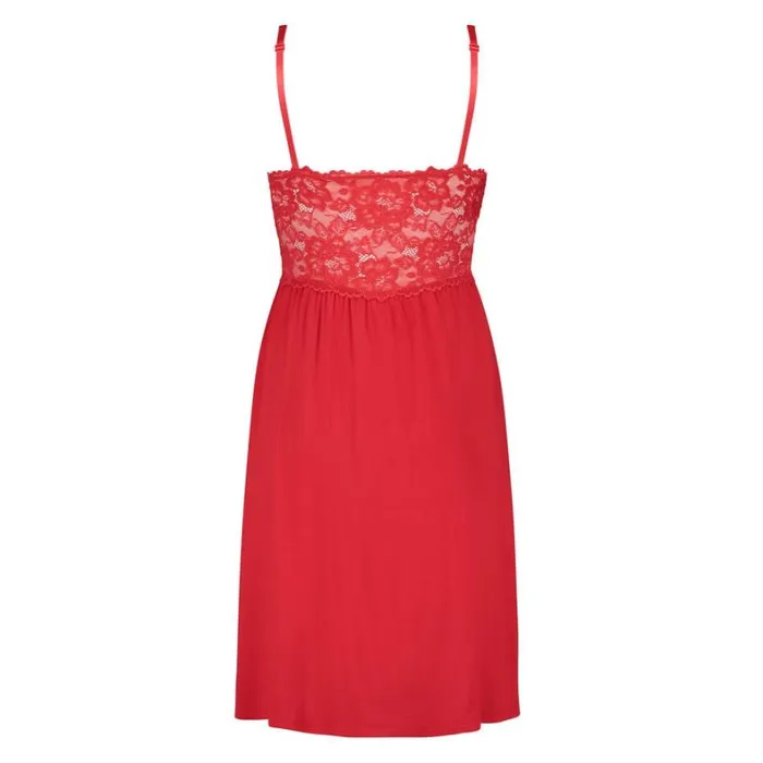 Hunkemller Nora Lace Slip Dress 8211 Red Red 8211 Women