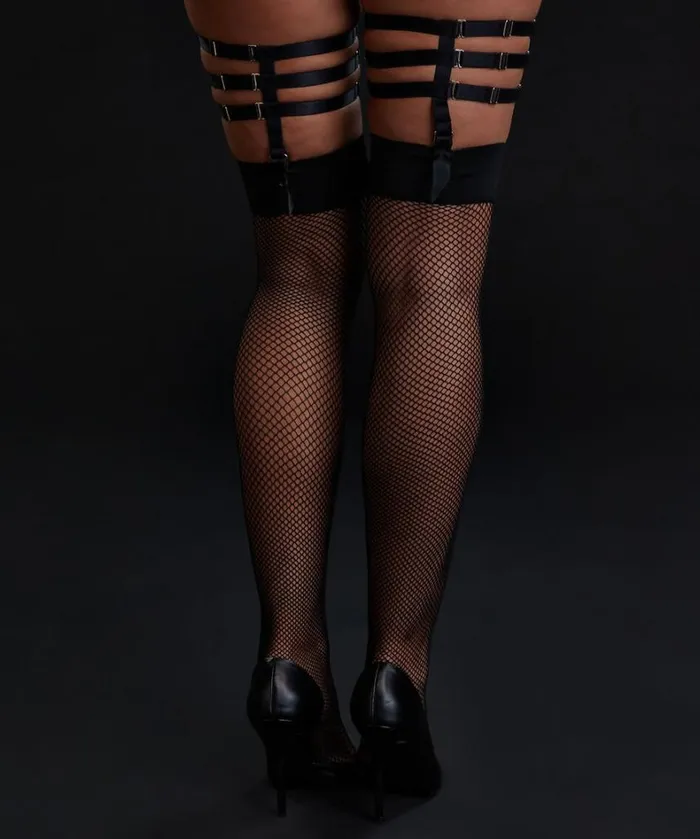 Hunkemller Private Suspender Cuffs 8211 Black Black 8211 Women Hunkemller Private Suspender Cuffs 8211 Black Black 8211 Women