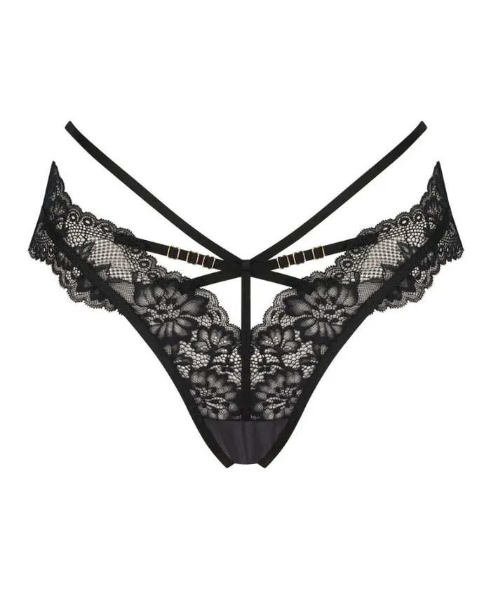 Hunkemller Roxanne Thong 8211 Black Black 8211 Women