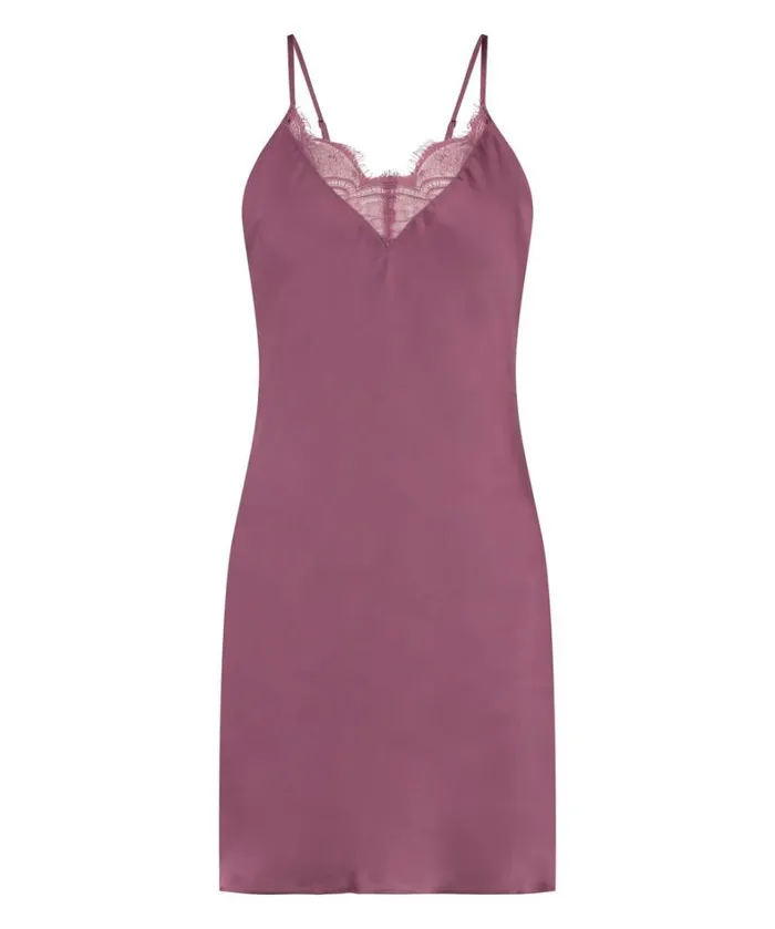 Hunkemller Satin Slip Dress 8211 Purple Purple 8211 Women Hunkemller Satin Slip Dress 8211 Purple Purple 8211 Women