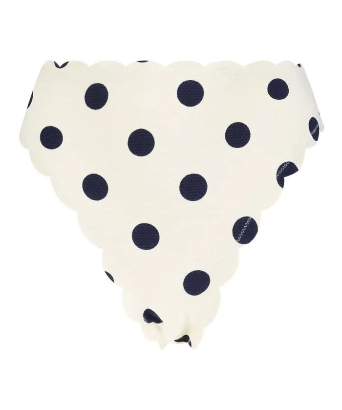 Hunkemller Scallop Highcut Bikini Bottoms 8211 White White 8211 Women Hunkemller Scallop Highcut Bikini Bottoms 8211 White White 8211 Women