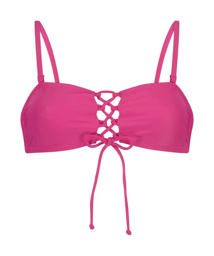 Hunkemller Spicey Bandeau Bikini Top 8211 Pink Pink 8211 Women Hunkemller Spicey Bandeau Bikini Top 8211 Pink Pink 8211 Women