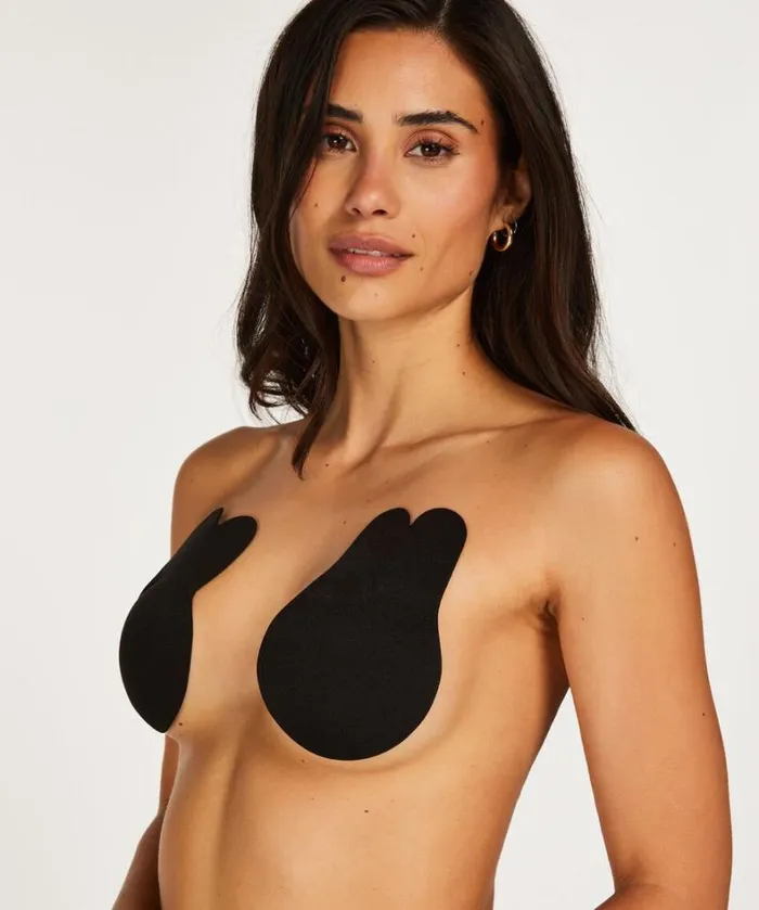 Hunkemller Stick On Lift Cups 8211 Black Black 8211 Women