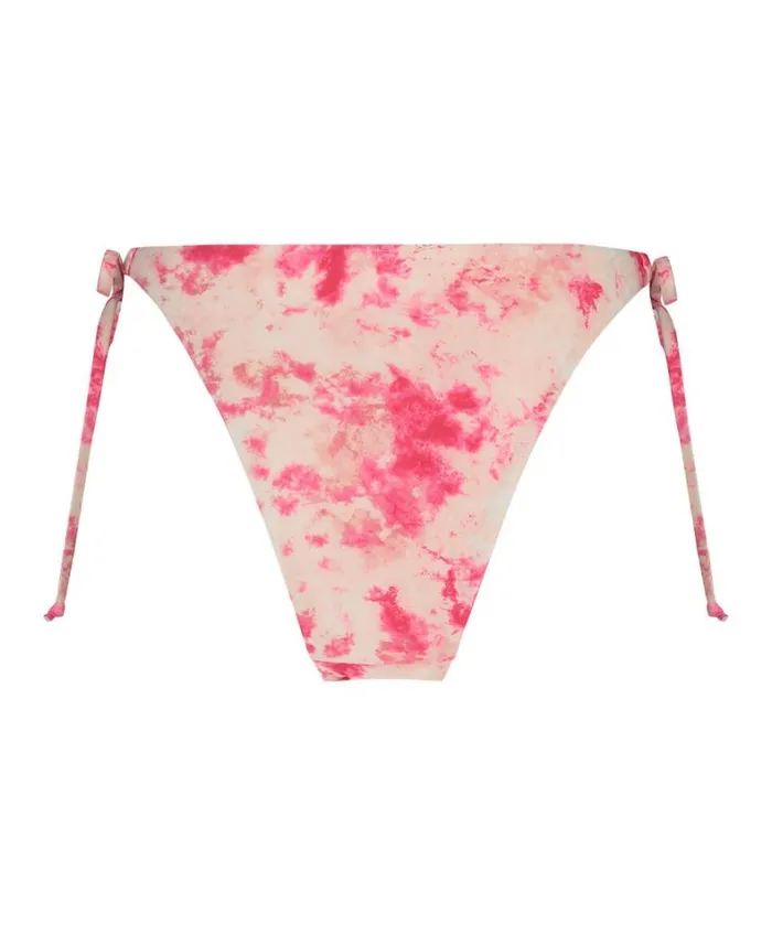 Hunkemller Tie Dye High Leg Bikini Bottom 8211 Pink Pink 8211 Women Hunkemller Tie Dye High Leg Bikini Bottom 8211 Pink Pink 8211 Women
