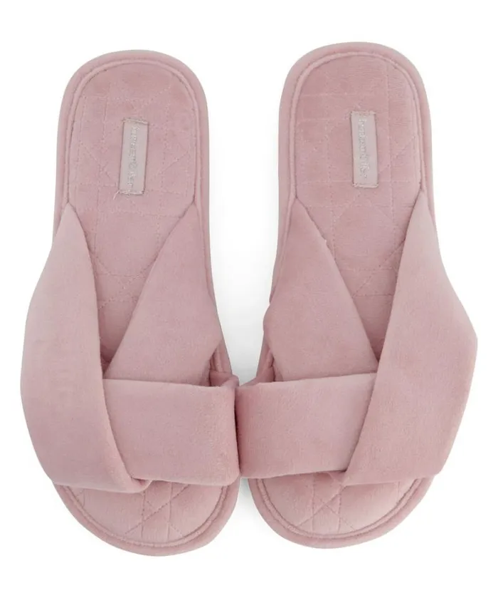 Hunkemller Twisted Kate Slippers 8211 Pink Pink 8211 Women