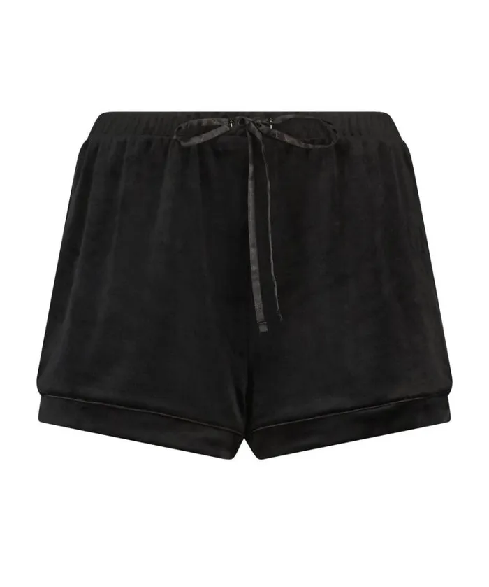 Hunkemller Velvet Shorts 8211 Black Black 8211 Women Hunkemller Velvet Shorts 8211 Black Black 8211 Women